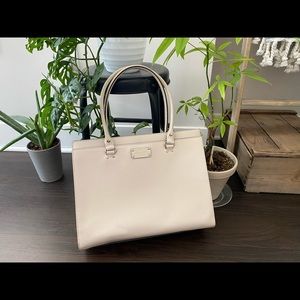 Kate Spade Cream/Nude Computer Work Bag